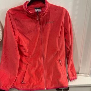 Columbia Kids' Bright Pink Fleece Jacket